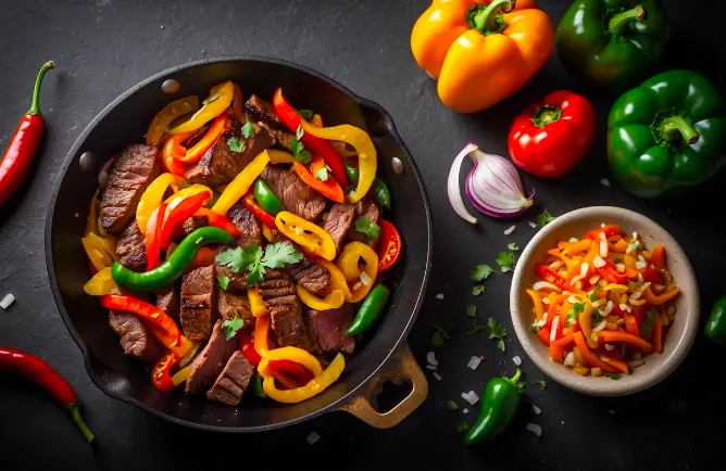 Leftover Steak Fajitas Recipe